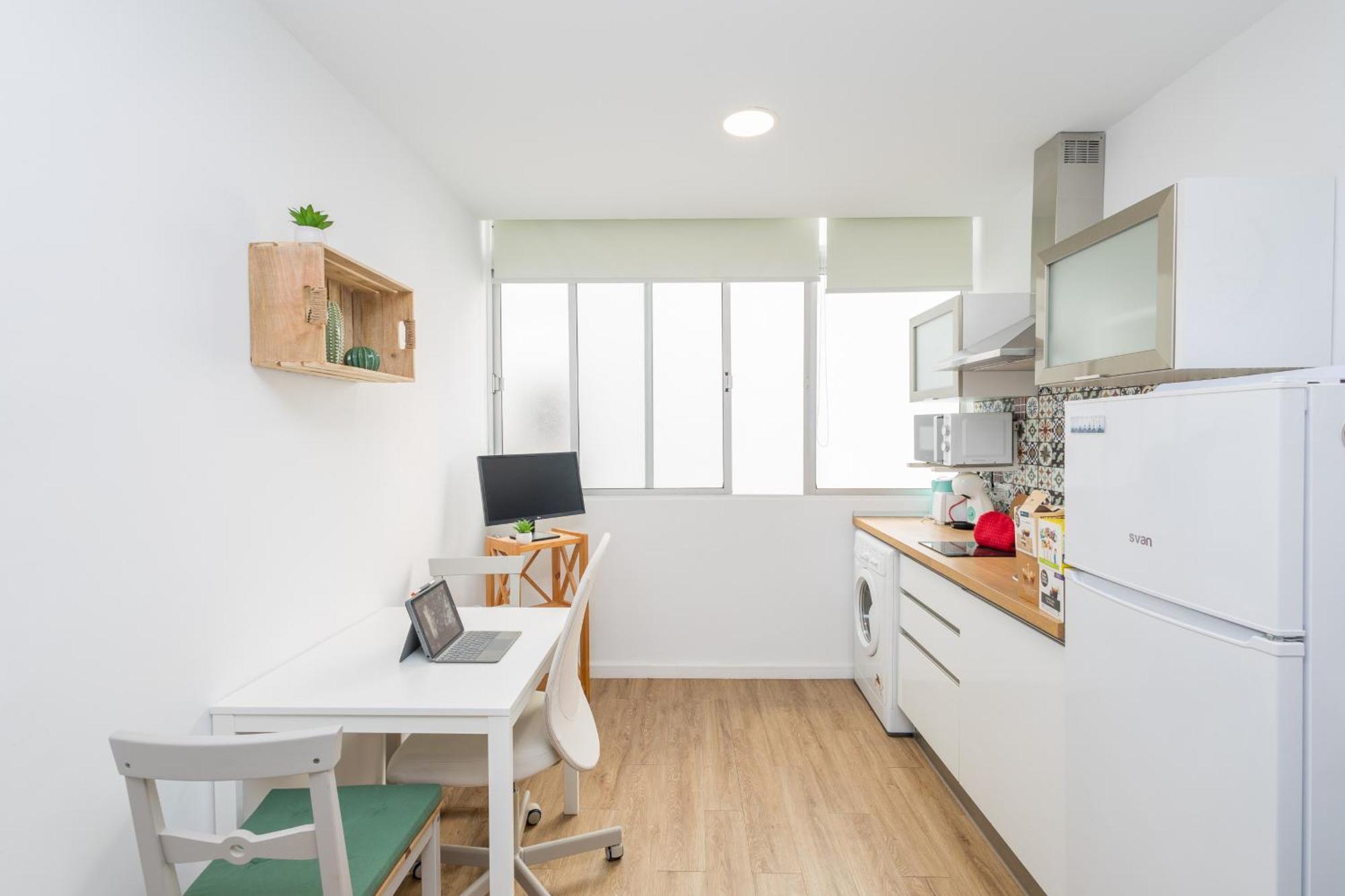 Apartamento Las Canteras Beach Workfriendly Bright Studio Las Palmas de Gran Canaria Exterior foto